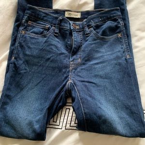 New without tags Madewell mid rise skinny jeans size 25